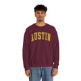 thumbnail image 5 of Austin Texas TX Sweatshirt Gifts Crew Neck Shirt Long Sleeve Unisex, 5 of 7