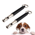 thumbnail image 1 of Silbato para perros para entrenamiento profesional, tono ajustable, deja de ladrar, entrenamiento de obediencia, acero inoxidable de 3,15" 2, 1 of 5