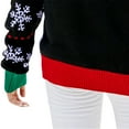 thumbnail image 6 of Aboser Christmas Sweaters for Women 2024 Cute Santa Claus Printed Sweater Crewneck Long Sleeve Pullover Knitwear Loose Fit Comfy Red Sweater, 6 of 6