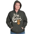 thumbnail image 4 of Stay Golden Doodle Cute Adorable Dog Crewneck T Shirts Boy Girl Teen Brisco Brands XS, 4 of 5