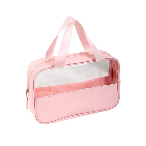 Stylish Travel Cosmetic Bag For Women Girls Portable Zippered Makeup Organizer Pouch