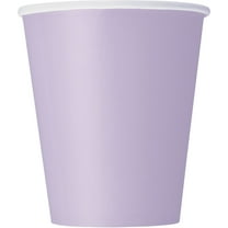 9oz Lavender Paper Cups, 8ct