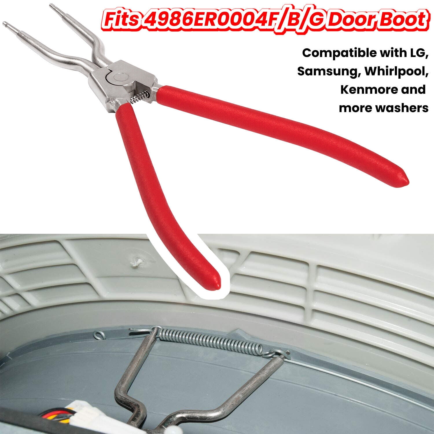 Washing Machine Inner Outer Tub Spring Removal Expansion Tool Clamp Pliers