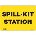 thumbnail image 1 of Spill Kit Station Sign, 7" x 10", Vinyl, English, 1 of 1