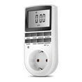 thumbnail image 2 of Programmable Socket, 10 Programs at 12H/24H/7Days Digital Socket Timer, 2 of 5
