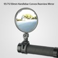 thumbnail image 6 of harmtty Rearview Mirror Wide Vision Stable Strap Multiple Angles Rotation Back Sights Acrylic 95/75/50mm Handlebar Convex Rearview Mirror Cycling Accessories,E, 6 of 7