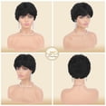 thumbnail image 2 of Short Natural Heat Resistant Hair Wig SUCS Grey Pixie Wigs for Women Synthetic Layered Haircut Daily Costume Wig, 2 of 6