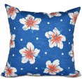 thumbnail image 1 of Simply Daisy 16" x 16" Hibiscus Blooms Floral Print Pillow, 1 of 2