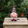 thumbnail image 4 of Gnome Outdoor Garden Statues,4.72in Football Themed Resin Elf Figurines Sculptures Garden Courtyard Decoration Crafts Windowsill Micro Bonsai Ornaments Lawn Ornaments Outside Patio Art Yard Decor, 4 of 4