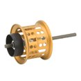 thumbnail image 4 of Carrete de pesca Baitcasting, copa de alambre, aleación de aluminio, Micro línea, carrete de copa para pesca, accesorios modificados DIY, dorado, 4 of 8