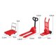 thumbnail image 3 of Miniature Dollhouse Accessories Platform Trolley Fork Lift Hand Cart Set Doll House Scene Ornament Mini Flat Cart Pallet Truck Dolly Sack Truck Simula, 3 of 5