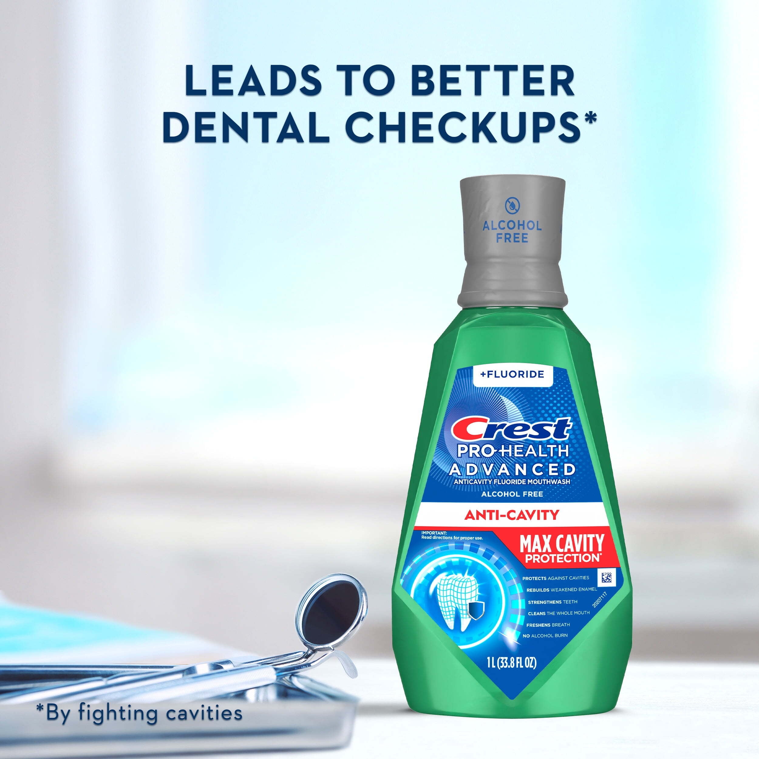 Crest Pro-Health Advanced Max Cavity Protection Mouthwash - Mild Mint - 500mL
