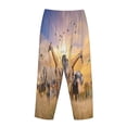 thumbnail image 5 of Xecao Wildlife Protection Women's Straight Lounge Pajama Pants: The Epitome of Relaxed Sleepwear, 5 of 9