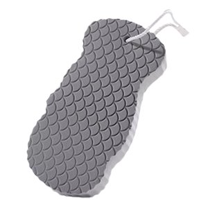 OIUR Reusable Bath Scrubber Gentle Skin Scrubber with Lanyard Efficient Exfoliation Dead Skin Remover Universal Skin Type Bath Accessory