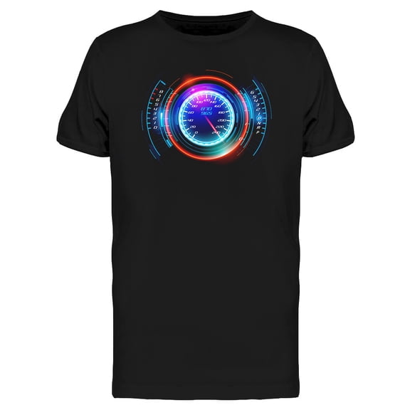 Car Speedometer T-Shirt Men -Image by Shutterstock, Male Small