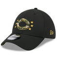 thumbnail image 3 of Men's New Era  Black Cincinnati Reds 2024 Armed Forces Day 39THIRTY Flex Hat, 3 of 6