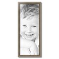 thumbnail image 2 of ArtToFrames 12" x 31" Regency Silver Picture Frame, 12x31 inch Silver Wood Poster Frame (WOM-5023),  Pack, 2 of 7