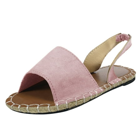 

Larisalt Sandals For Women Women s Flat Sandals Flip Flop Sandals Comfortable Dressy Thong Sandals Pink