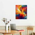 thumbnail image 2 of Abstract Colorful Wall Art Rainbow Canvas Picture Art 20x16 Inch Pastel Color Blocks Splash Wall Decor Modern Contemporary Prints Painting Artwork for Home Living Room Bedroom Office Decoration, 2 of 3