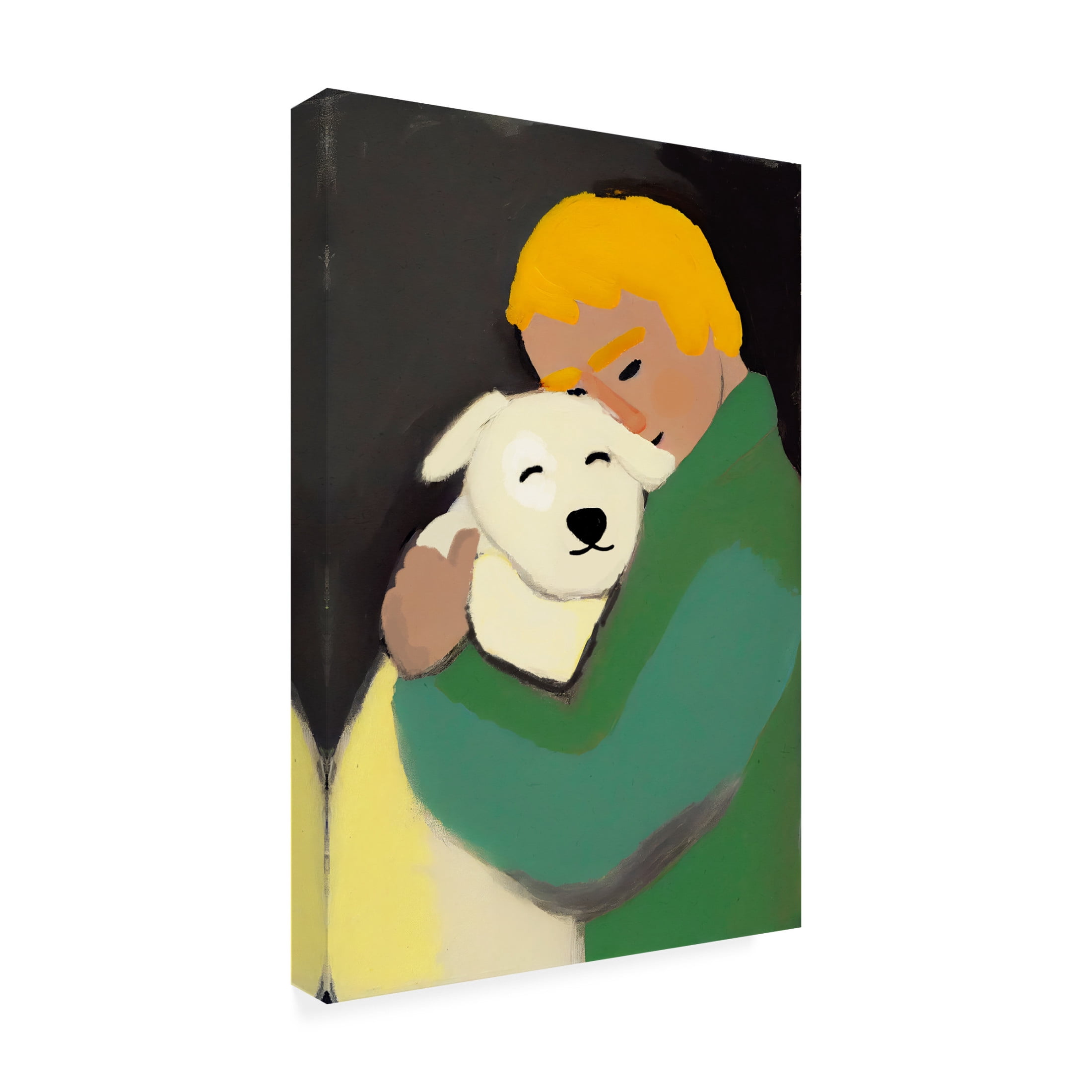 Trademark Fine Art Treechild Oh My Dog Canvas Wall Art