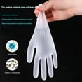 thumbnail image 3 of Gants Jetables en TPE pour la Cuisine, Cuisson, Latex, Transparents, Caoutchouc Durable, Nitrile Épais, Qualité Alimentaire, Qualité Alimentaire, 3 of 5