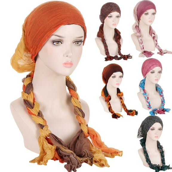 Dalrosia Soft Headscarf Head Wear Head Wrap for Women Head Cover Versatile Wrap Style Many Ways