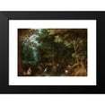 thumbnail image 2 of Jan Brueghel The Elder 14x11 Black Modern Framed Museum Art Print Titled - Latona and the Lycian Peasants (C. 1605), 2 of 5