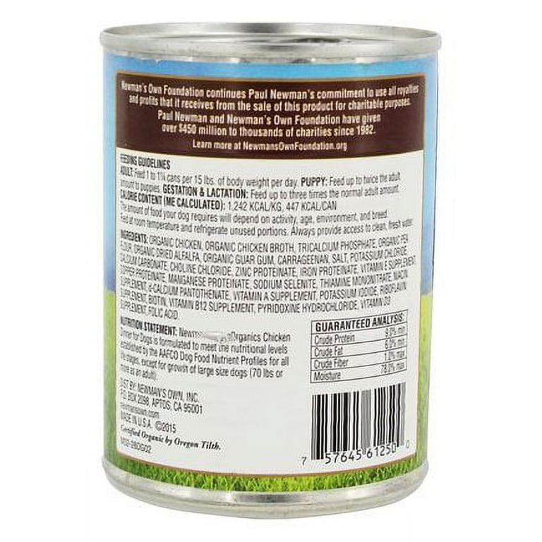 Paul newman canned dog food discount
