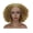 Blonde Blend, variant on LUXLUXE Naomi 12" Yaki Curly Wig, 13x4 HD Lace Frontal Synthetic Wig, Heat-Resistant V Part Full Wig for Black Women, Party & Daily Wear -Dark Brown
