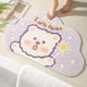 thumbnail image 2 of Linda Alfombra De Baño,Linda Alfombra De Baño Minimalista Lindo Baño Alfombra De Piso De Secado Rápido Alfombra De Baño Diseño Fácil De Usar, 2 of 5