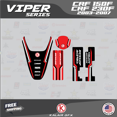 thumbnail image 4 of Kalair GFX Graphics Kit for Honda CRF230F (2003-2007) Viper Series, 4 of 5