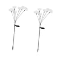 thumbnail image 2 of 2 piezas de luces solares decorativas de medusas para exteriores con estaca de 75 cm perfecl, 2 of 8