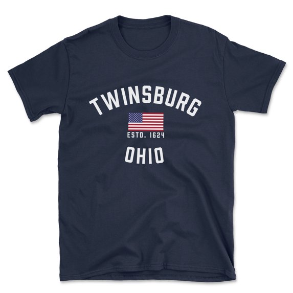 Twinsburg Ohio Patriot Men's Cotton T-Shirt