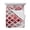 Red, variant on Blue Morocco Twin Size Down Alternative Comforter, Lightweight Comforter Quilt Bedding Set with Pillow Shams Vintage Graffiti Paint Art Boho Dappled All Seasons Bed Comforter Duvet Insert 68"x86"