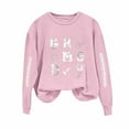 thumbnail image 2 of Karight Football Funny Sweatshirt For Women Graphic Print Sunday Casual Long Sleeve Crewneck 2025 Fall Pullover, 2 of 7