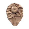 thumbnail image 2 of Turbante De Bebé Gorro De Bebé De Algodón Gorro De Color De Bebé Cómodo Gorro De Pañuelo De Donut Sombrero Transpirable De Bebé Tocado Infantil Para Bebé Niño Pequeño matsuzay BA000685-01, 2 of 6