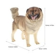 thumbnail image 3 of Figura de perro modelo animal realista estatua de perro pastor realista modelo de cachorro falso, 3 of 5