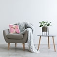 thumbnail image 3 of Stupell Industries Duck with Hat on Pink Decorative Printed Throw Pillow, 18 x 18, 3 of 5