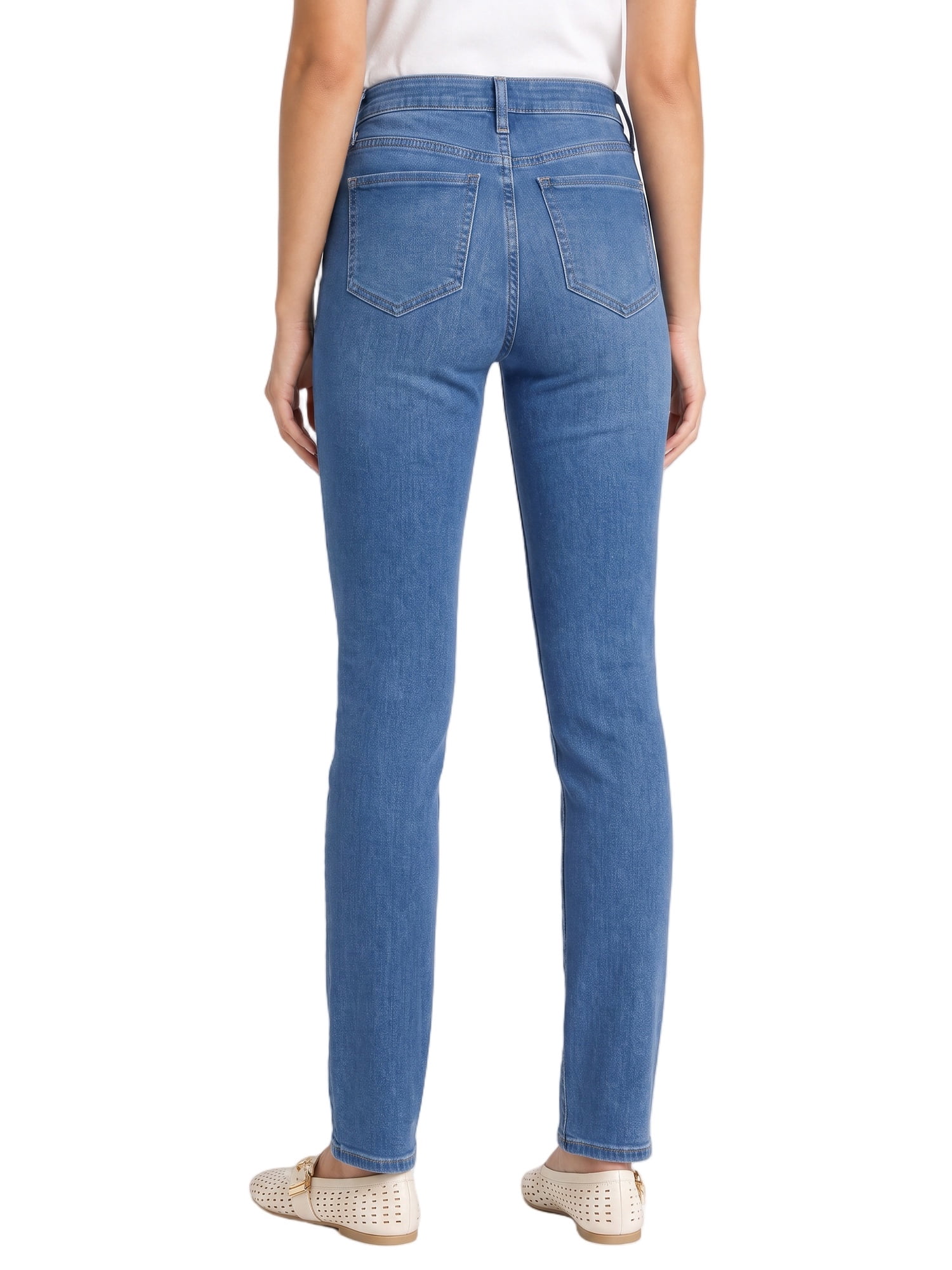 NYDJ Women’s Sheri Slim Straight Jean, Sizes 2-24, featuring Lift Tuck® Technology