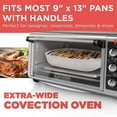 thumbnail image 2 of BLACK+DECKER 1500 W 8-Slice Stainless Steel Toaster Oven with Broiler, 2 of 12