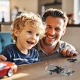 thumbnail image 4 of Christmas Decorations Diy 3D Metal Puzzle Plane Assembly Toy Adult Mechanical Aircraft 3D Model Kit Christmas Decor, 4 of 6
