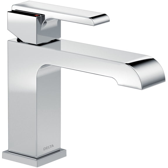 Delta Ara Single Handle Bathroom Faucet, Chrome