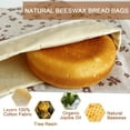 thumbnail image 2 of Paquete de 2 bolsas de cera de abejas para pan casero de masa madre, 2 of 7