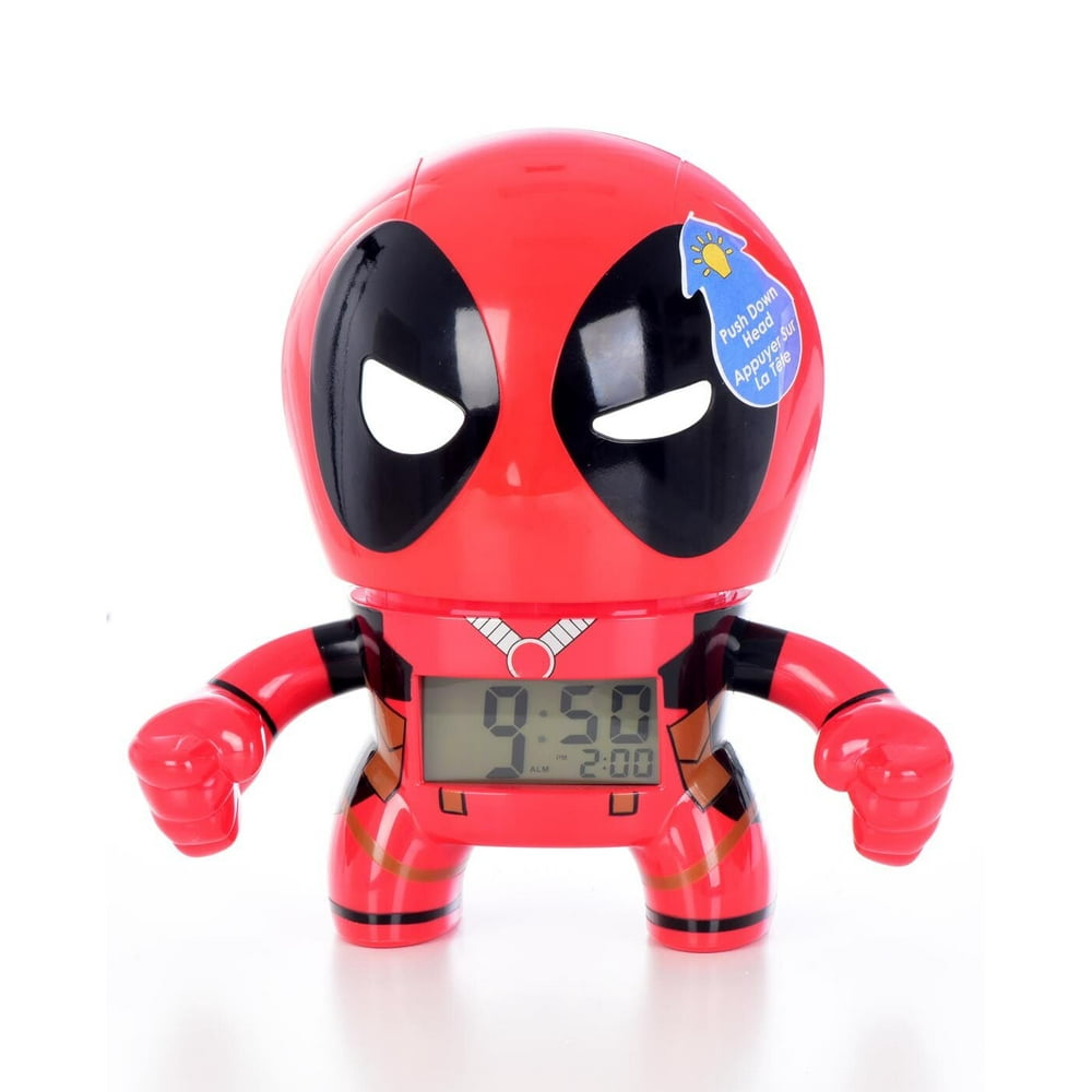 BulbBotz™ Marvel™ Deadpool™ LightUp Alarm Clock (7.5 inch) Walmart