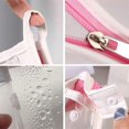 thumbnail image 3 of Estuche para Lápices Impermeable Transparente Organizador de Bolsa de Cosméticos con Cremallera, Bolsa de Viaje de PVC Triangular Transparente - Pinceles de Maquillaje - Papelería - 3 Piezas Sincero Electrónica, 3 of 5