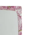 thumbnail image 2 of Fantasy Fitted Sheet, Fairy Medieval Castle Silhouette in the Middle of Flower Botany Fern Surreal Image, Soft Decorative Fabric Bedding, Twin Size, Baby Pink, by Ambesonne, 2 of 2