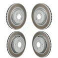 thumbnail image 1 of Genius Front Rear Coated Disc Brake Rotors Kit for Car Kia Stinger Genesis G70 KG-101908, 1 of 9