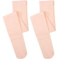 thumbnail image 2 of HSHDLDF Girls Ballet Dance Tights Footed Tights Soft & Stretch Pink Black White, 2 of 7