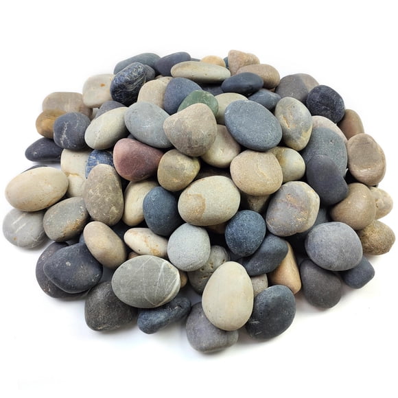 Guijarros decorativos de playa FANTIAN, estilo mexicano, de 9 a 7 cm, 9 kg