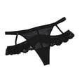 thumbnail image 2 of ZVNAΖH Sexy G String Thongs for Women, Valentine's Day Gifts for Women, Floral Lace Low Rise Two-layer Adjustable Panties, Sizes S-L, 2 of 5